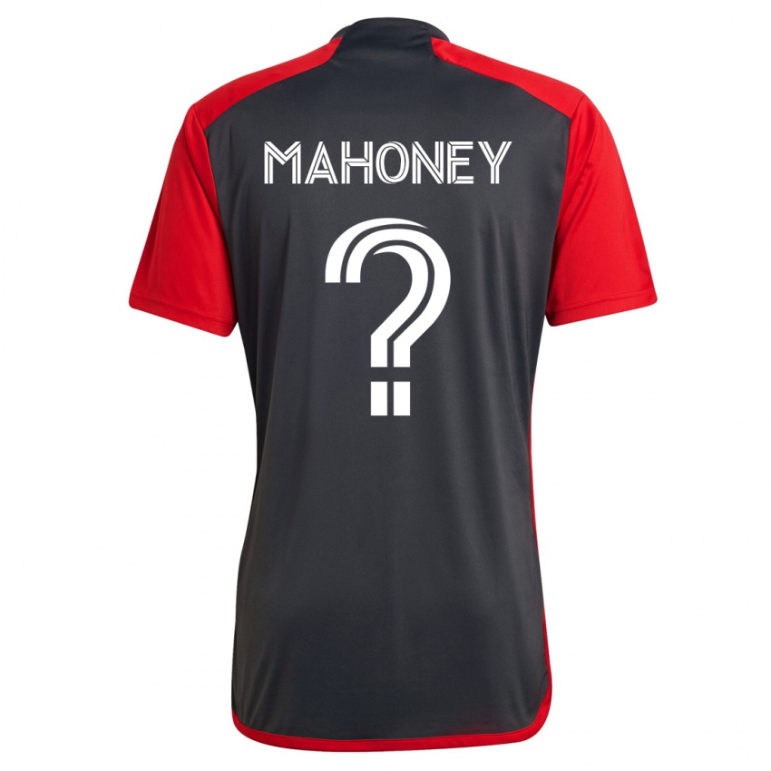 Męski Adrian Mahoney #0 Szary Domowa Koszulka 2023/24 Koszulki Klubowe