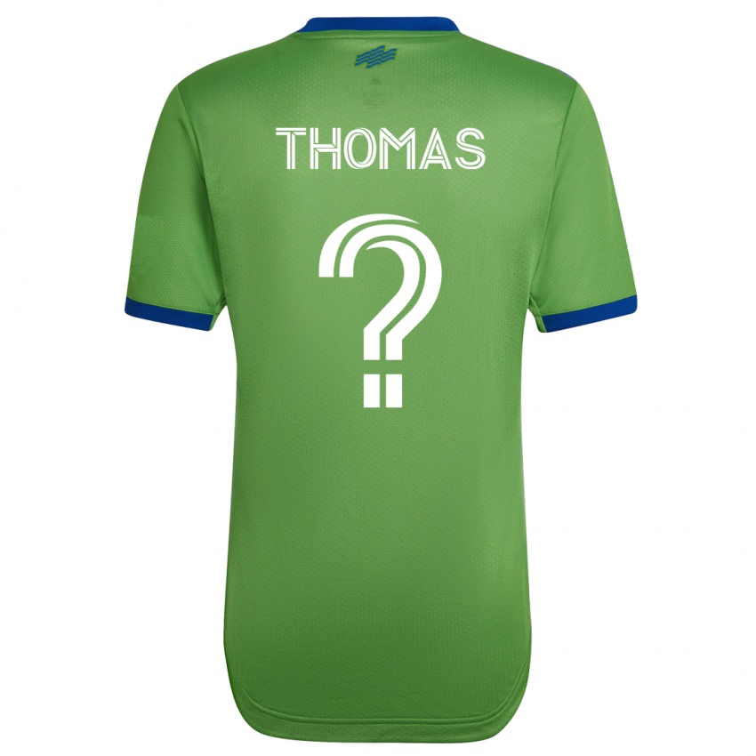 Męski Andrew Thomas #0 Zielony Domowa Koszulka 2023/24 Koszulki Klubowe