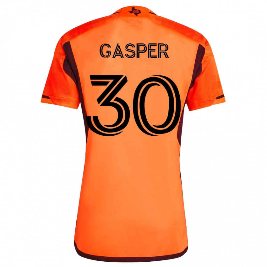 Męski Chase Gasper #30 Pomarańczowy Domowa Koszulka 2023/24 Koszulki Klubowe