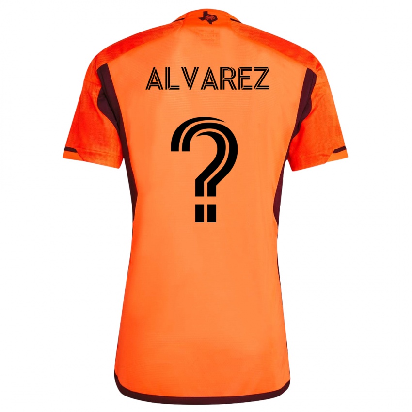 Męski Gianmarco Alvarez #0 Pomarańczowy Domowa Koszulka 2023/24 Koszulki Klubowe