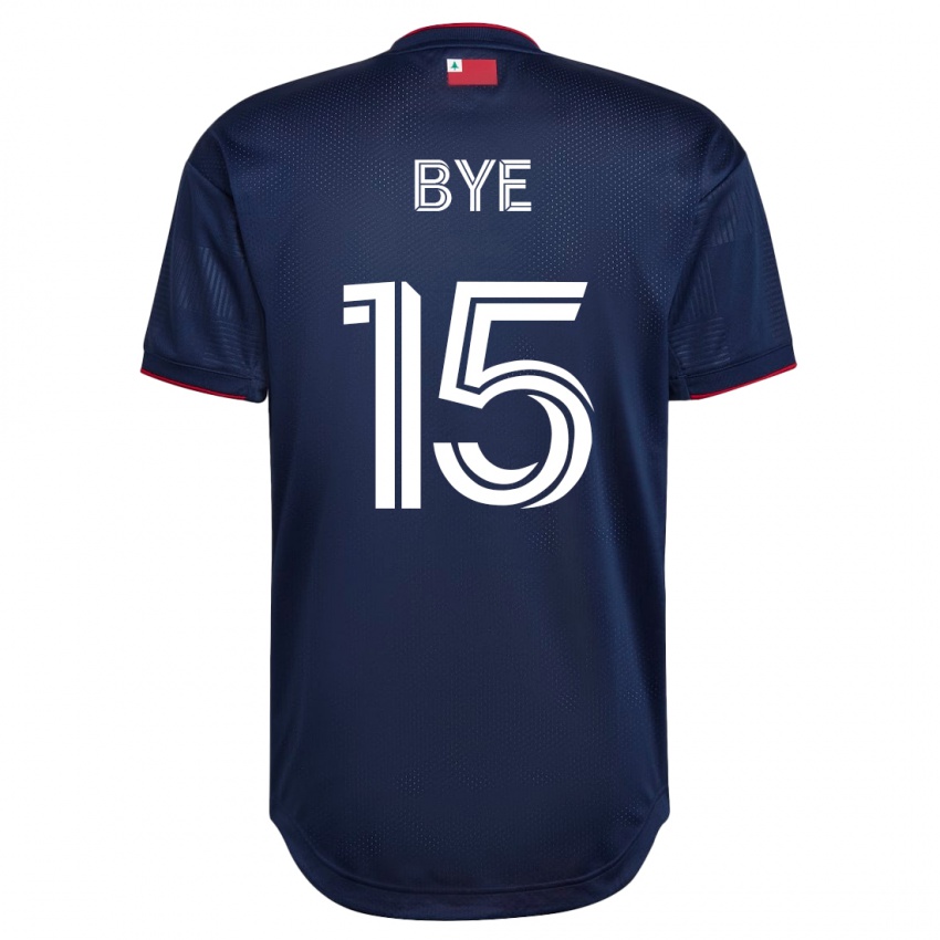 Męski Brandon Bye #15 Marynarka Wojenna Domowa Koszulka 2023/24 Koszulki Klubowe