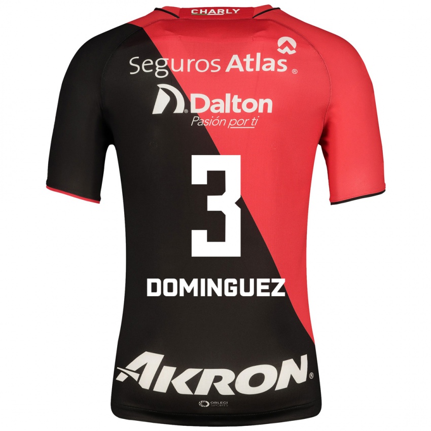 Męski Idekel Domínguez #3 Czarny Domowa Koszulka 2023/24 Koszulki Klubowe