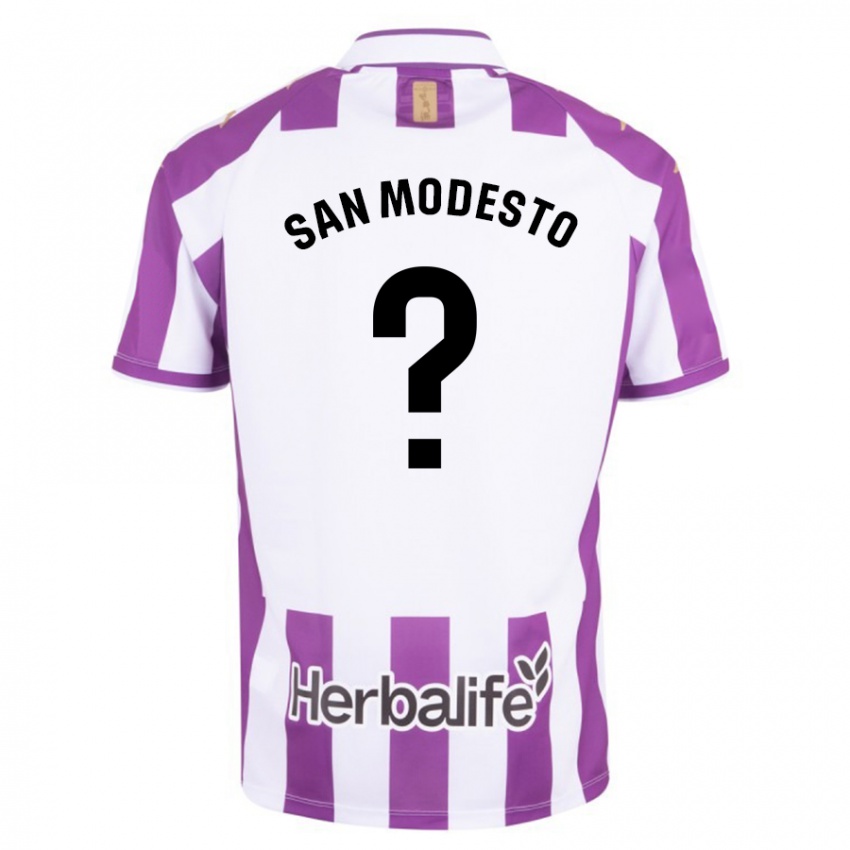 Męski Hugo San Modesto #0 Purpurowy Domowa Koszulka 2023/24 Koszulki Klubowe