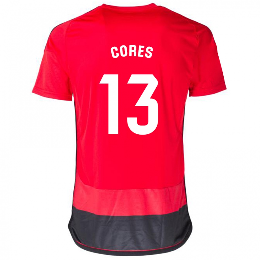 Męski Christian Cores #13 Czerwony Czarny Domowa Koszulka 2023/24 Koszulki Klubowe