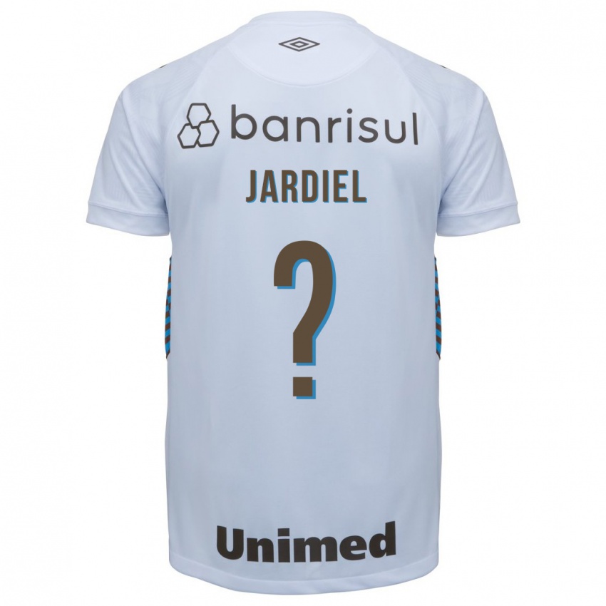 Męski Jardiel #0 Biały Wyjazdowa Koszulka 2023/24 Koszulki Klubowe