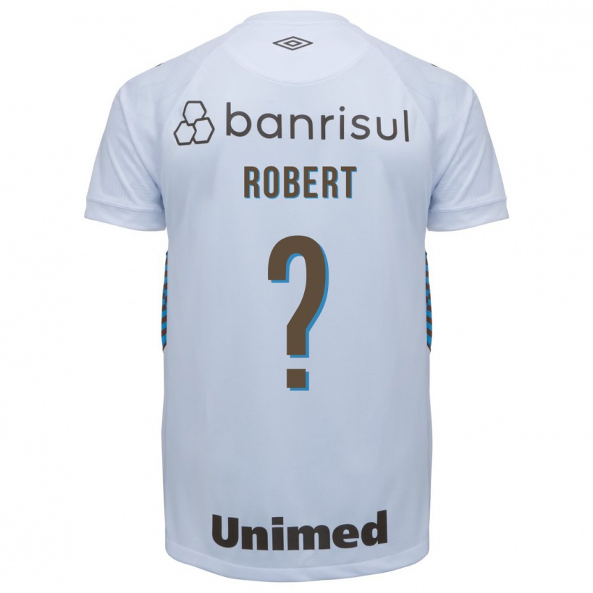 Męski Robert #0 Biały Wyjazdowa Koszulka 2023/24 Koszulki Klubowe