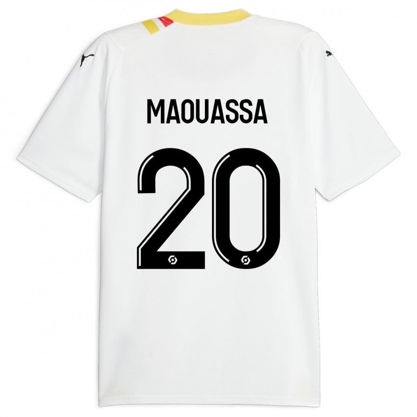 Męski Faitout Maouassa #20 Czarny Wyjazdowa Koszulka 2023/24 Koszulki Klubowe