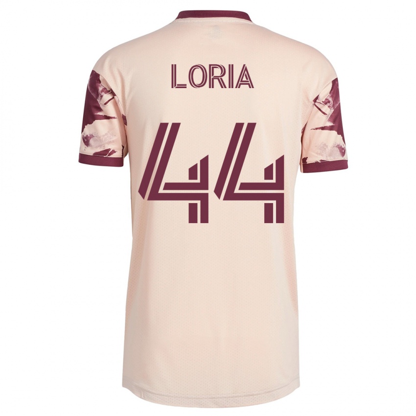 Męski Marvin Loría #44 Białawy Wyjazdowa Koszulka 2023/24 Koszulki Klubowe