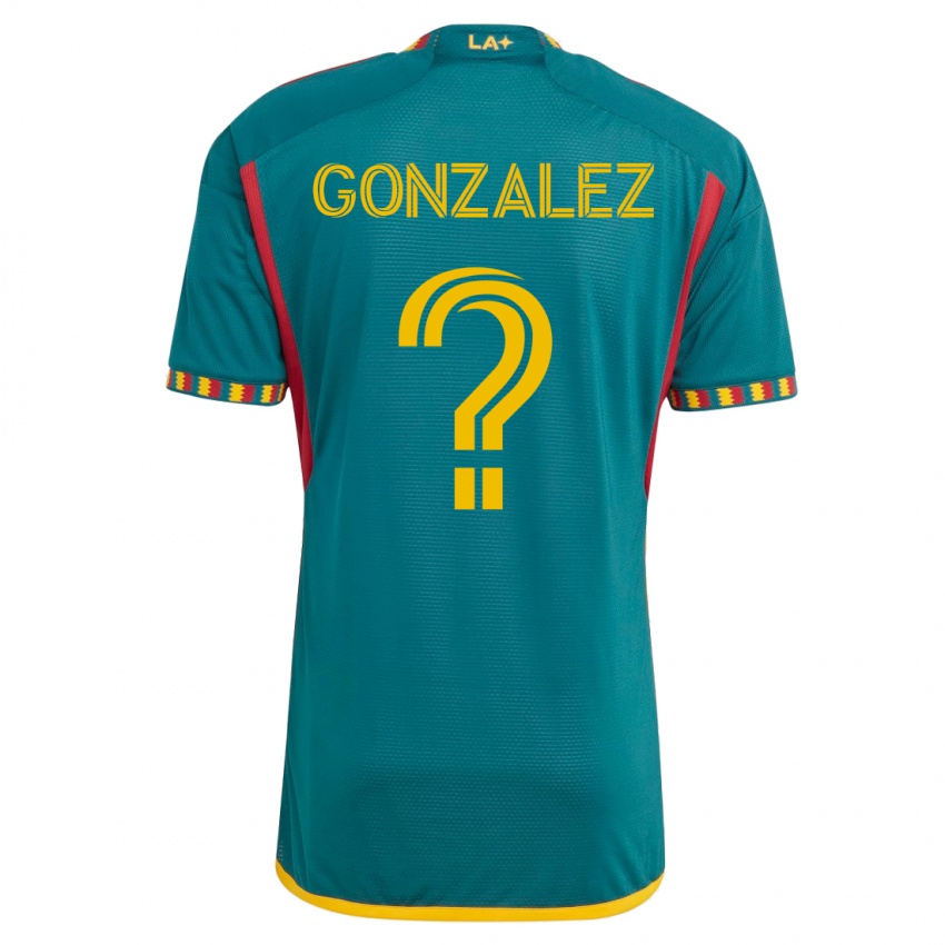 Męski Gustavo Gonzalez #0 Zielony Wyjazdowa Koszulka 2023/24 Koszulki Klubowe
