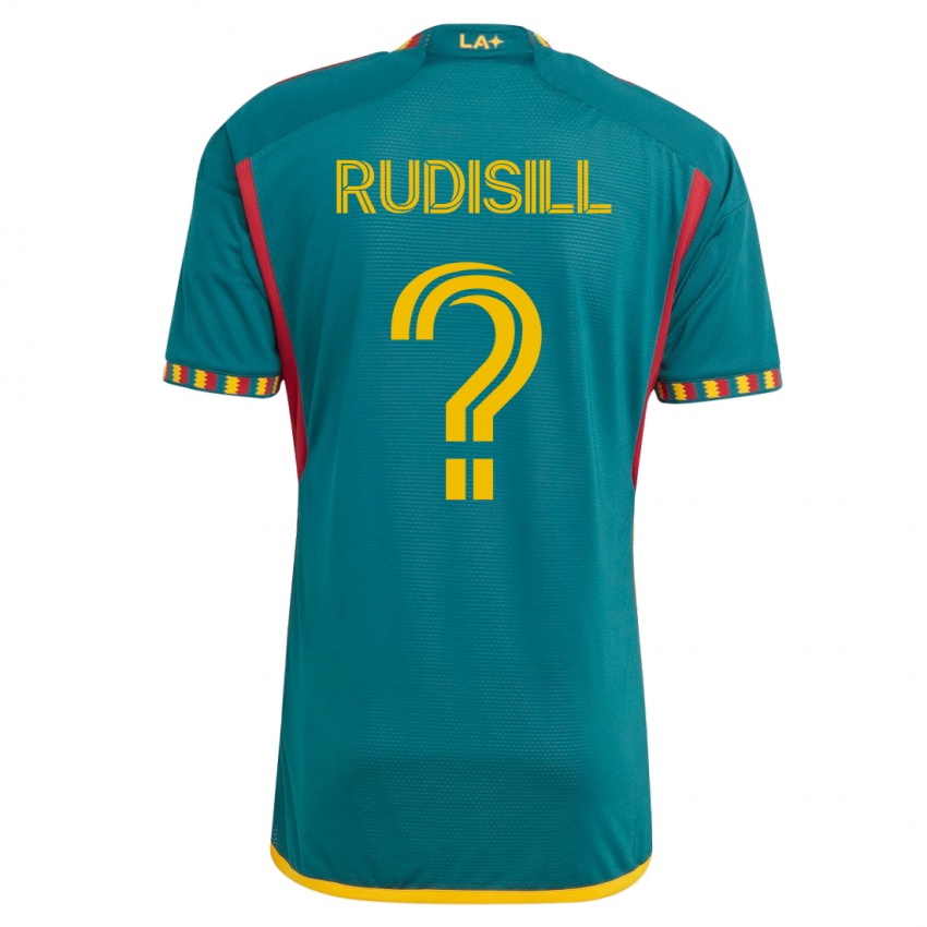 Męski Paulo Rudisill #0 Zielony Wyjazdowa Koszulka 2023/24 Koszulki Klubowe
