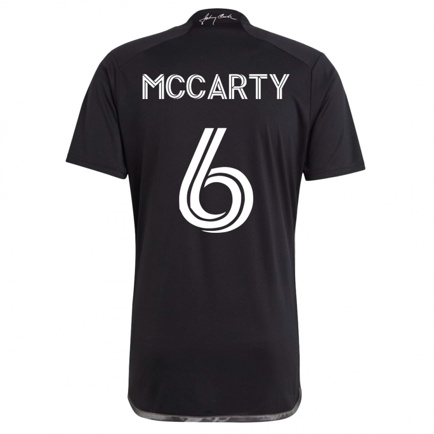 Męski Dax Mccarty #6 Czarny Wyjazdowa Koszulka 2023/24 Koszulki Klubowe