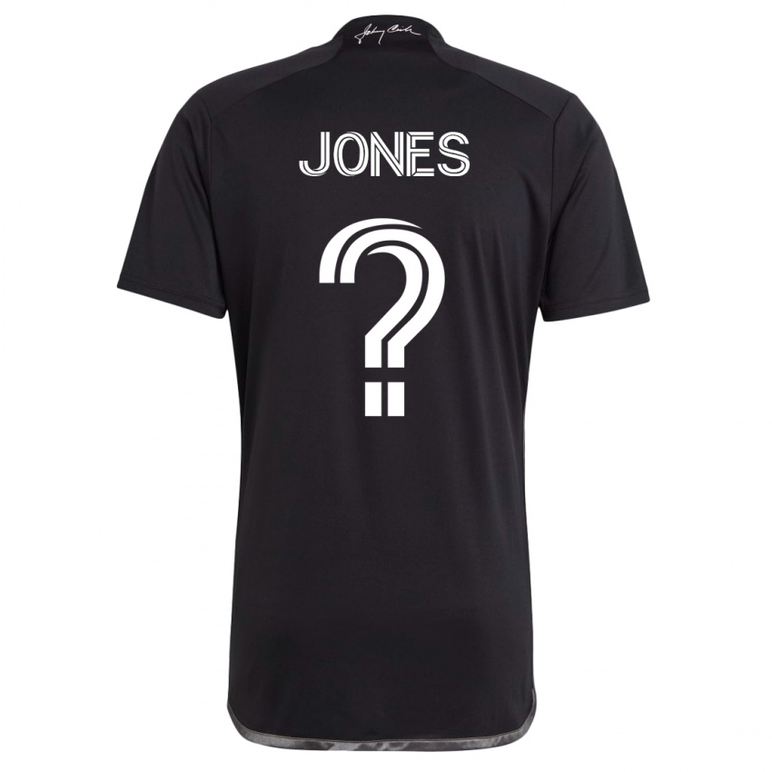 Męski Isaiah Jones #0 Czarny Wyjazdowa Koszulka 2023/24 Koszulki Klubowe
