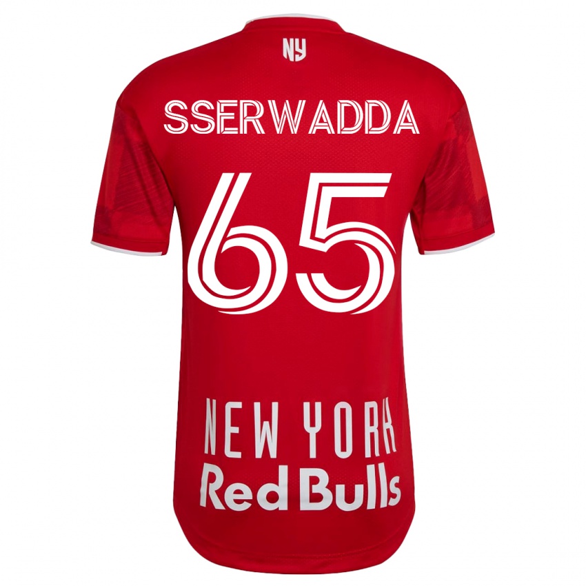 Męski Steven Sserwadda #65 Beżowo-Złoty Wyjazdowa Koszulka 2023/24 Koszulki Klubowe