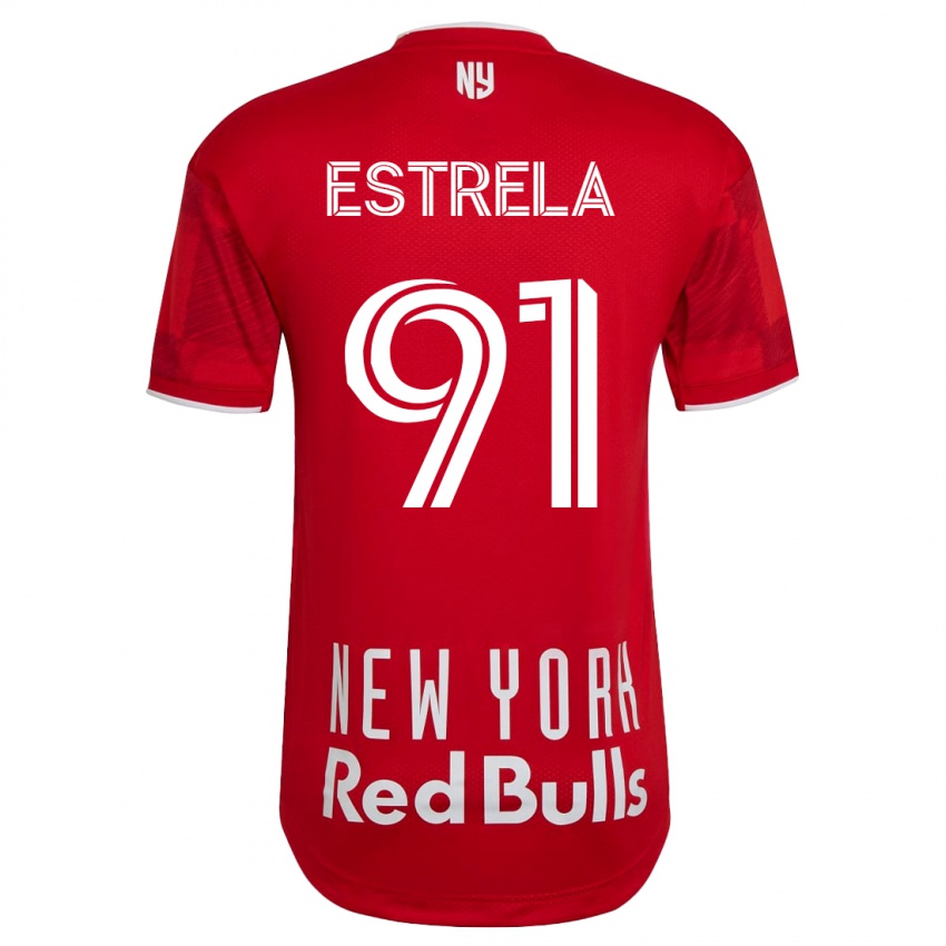 Męski Bento Estrela #91 Beżowo-Złoty Wyjazdowa Koszulka 2023/24 Koszulki Klubowe