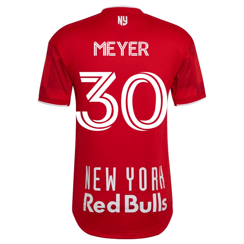 Męski Will Meyer #30 Beżowo-Złoty Wyjazdowa Koszulka 2023/24 Koszulki Klubowe