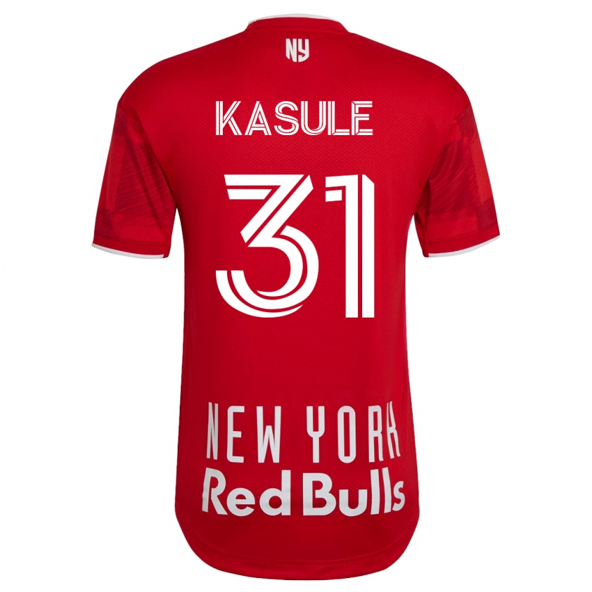 Męski Ibrahim Kasule #31 Beżowo-Złoty Wyjazdowa Koszulka 2023/24 Koszulki Klubowe