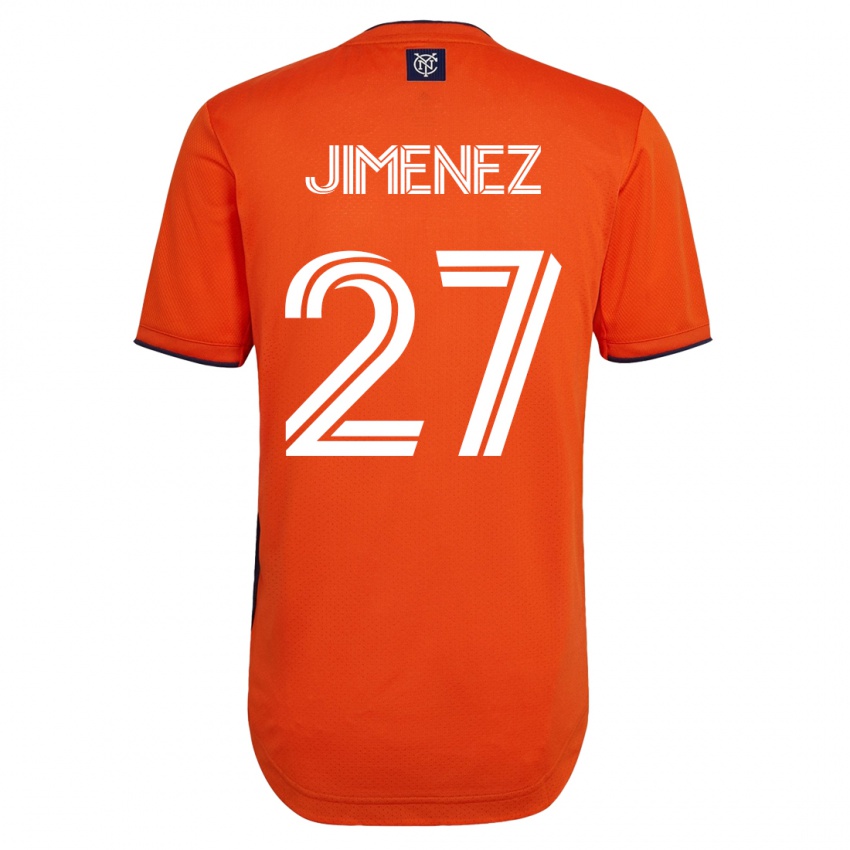 Męski Jonathan Jiménez #27 Czarny Wyjazdowa Koszulka 2023/24 Koszulki Klubowe