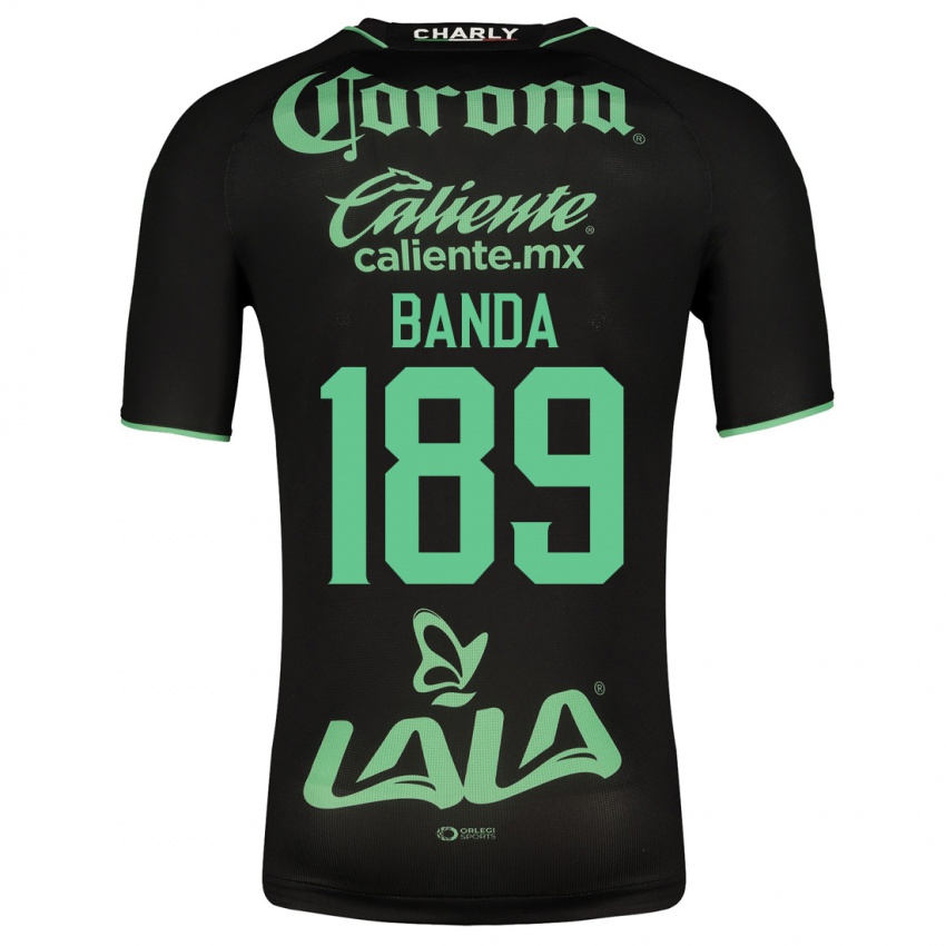 Męski Iker Banda #189 Czarny Wyjazdowa Koszulka 2023/24 Koszulki Klubowe