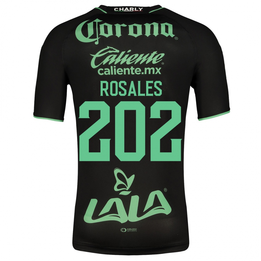 Męski Luis Rosales #202 Czarny Wyjazdowa Koszulka 2023/24 Koszulki Klubowe