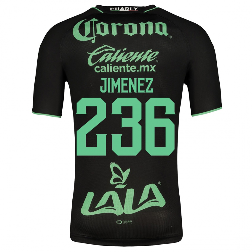 Męski Tahiel Jiménez #236 Czarny Wyjazdowa Koszulka 2023/24 Koszulki Klubowe