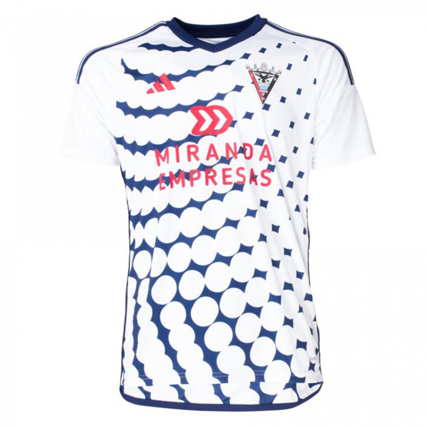 Męski Carlos Martin #9 Biały Wyjazdowa Koszulka 2023/24 Koszulki Klubowe