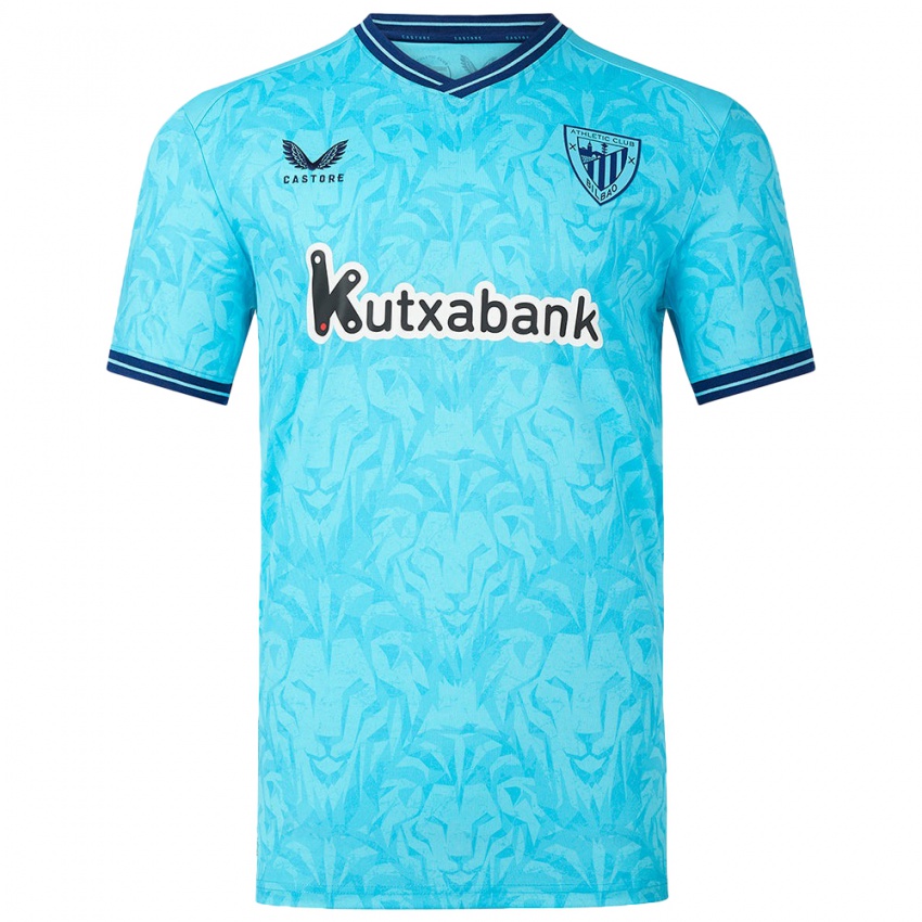 Męski Ander Herrera #21 Niebieskie Niebo Wyjazdowa Koszulka 2023/24 Koszulki Klubowe