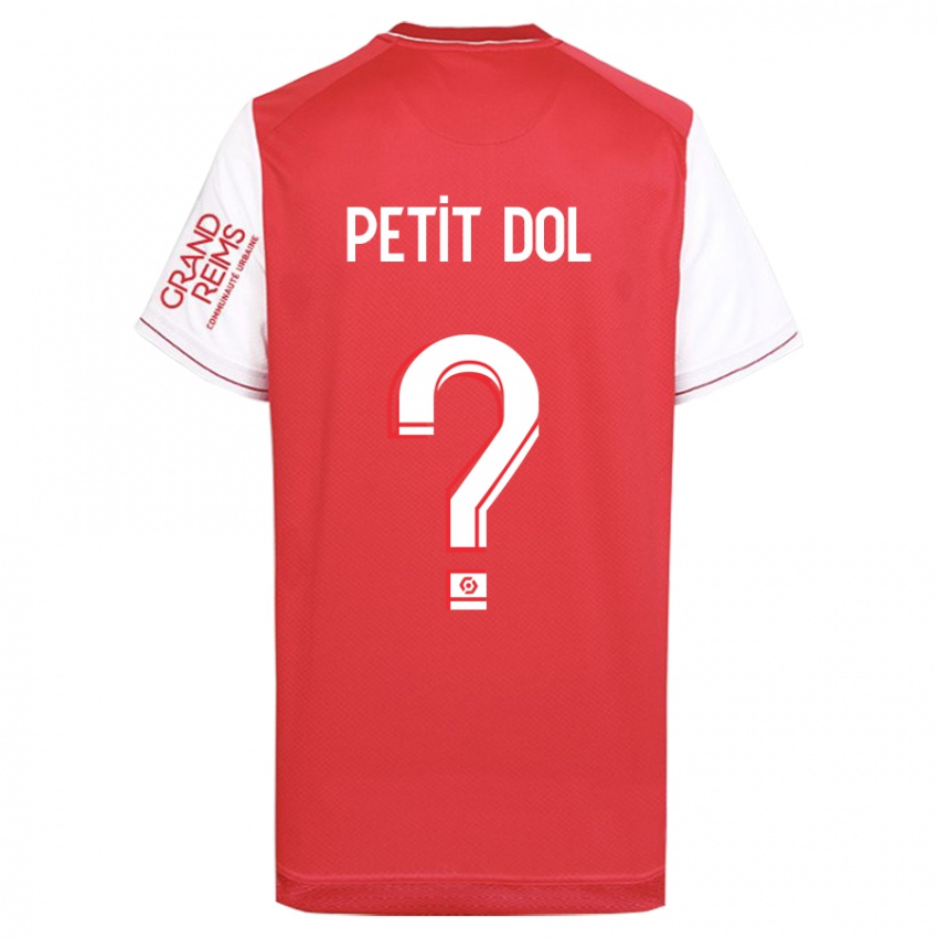 Kobiety Alvin Petit Dol #0 Czerwony Domowa Koszulka 2023/24 Koszulki Klubowe