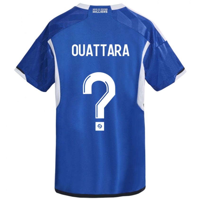Kobiety Abdoul Ouattara #0 Niebieski Domowa Koszulka 2023/24 Koszulki Klubowe
