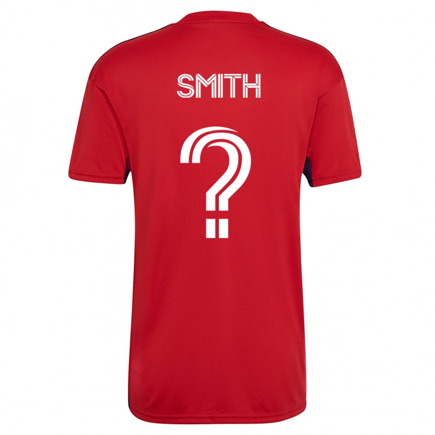 Kobiety Collin Smith #0 Czerwony Domowa Koszulka 2023/24 Koszulki Klubowe