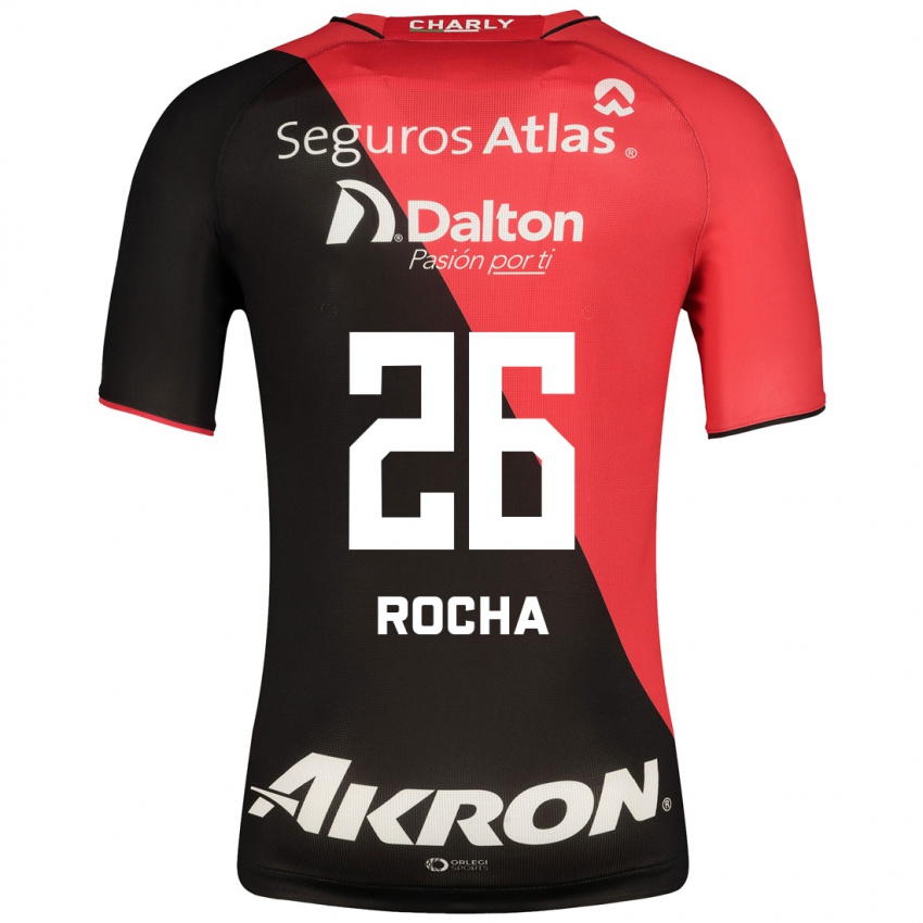 Kobiety Aldo Rocha #26 Czarny Domowa Koszulka 2023/24 Koszulki Klubowe