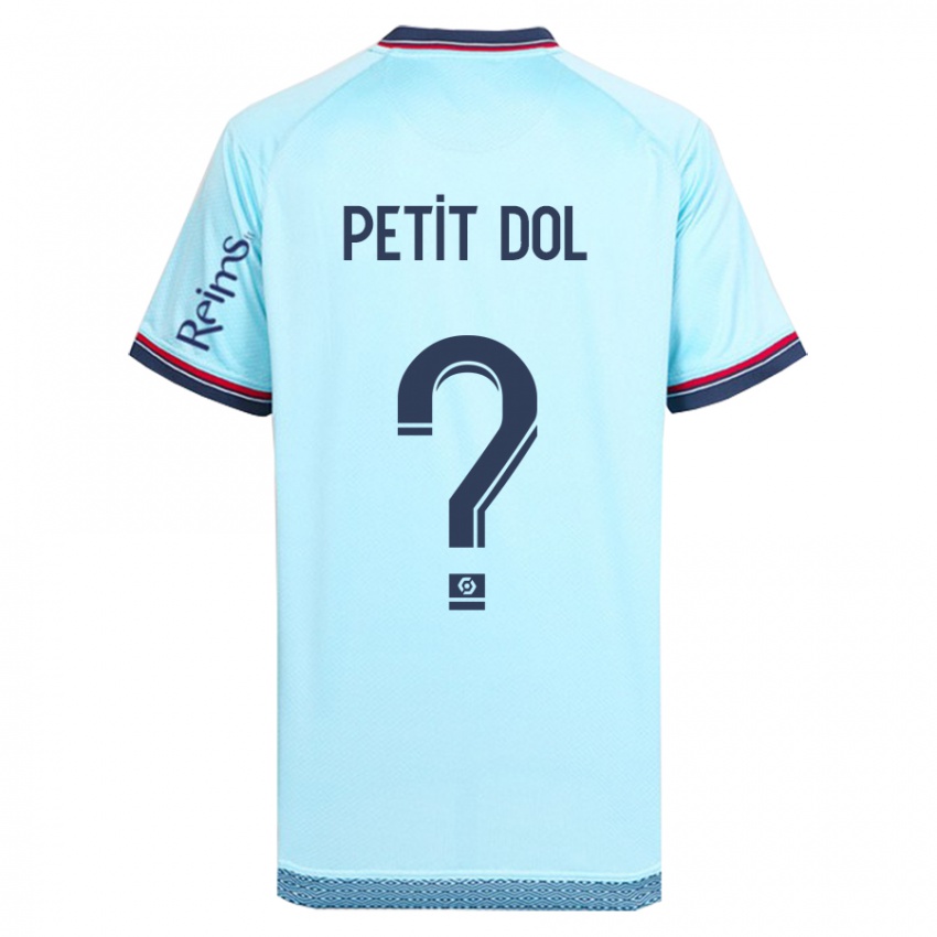 Kobiety Alvin Petit Dol #0 Niebieskie Niebo Wyjazdowa Koszulka 2023/24 Koszulki Klubowe