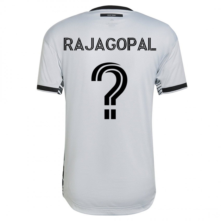 Kobiety Rohan Rajagopal #0 Biały Wyjazdowa Koszulka 2023/24 Koszulki Klubowe
