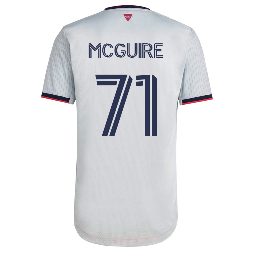 Kobiety Nolan Mcguire #71 Biały Wyjazdowa Koszulka 2023/24 Koszulki Klubowe
