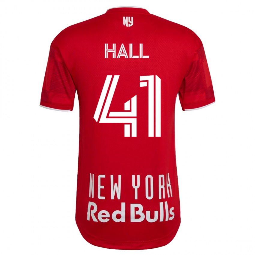 Kobiety Julian Hall #41 Beżowo-Złoty Wyjazdowa Koszulka 2023/24 Koszulki Klubowe