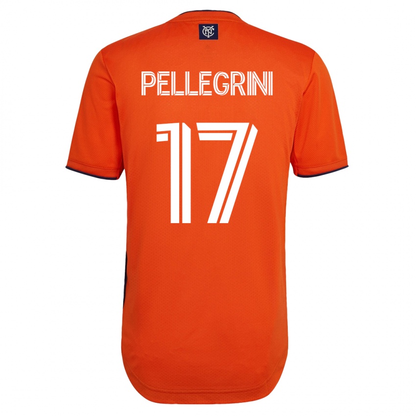 Kobiety Matías Pellegrini #17 Czarny Wyjazdowa Koszulka 2023/24 Koszulki Klubowe
