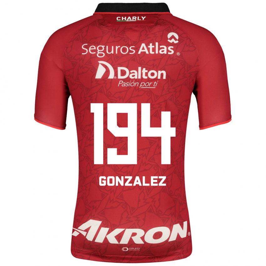 Kobiety Andrés González #194 Czerwony Wyjazdowa Koszulka 2023/24 Koszulki Klubowe