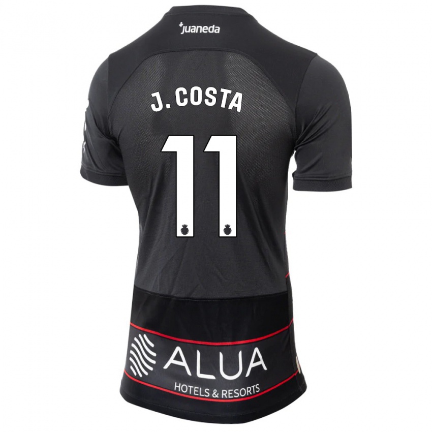 Kobiety Jaume Costa #11 Czarny Wyjazdowa Koszulka 2023/24 Koszulki Klubowe