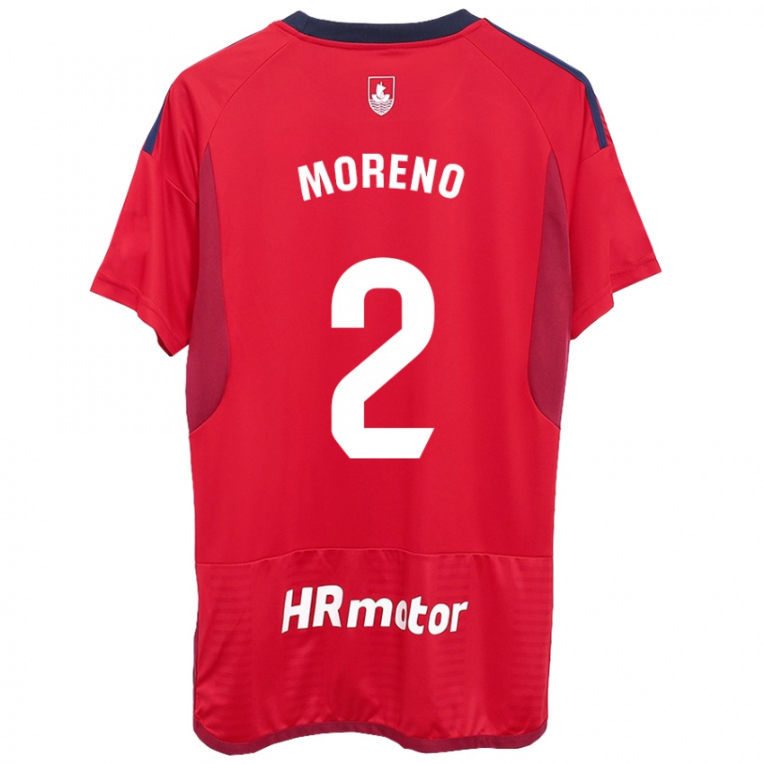 Dzieci Jorge Moreno #27 Czerwony Domowa Koszulka 2023/24 Koszulki Klubowe