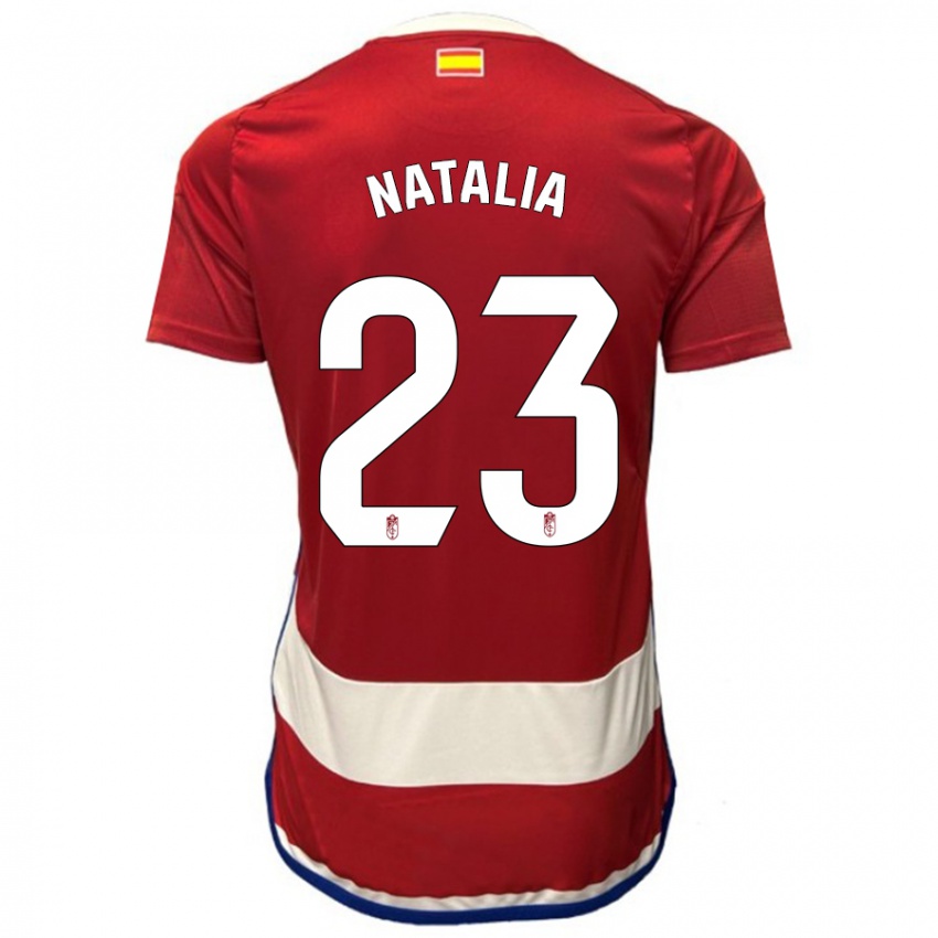 Dzieci Natalia #23 Czerwony Domowa Koszulka 2023/24 Koszulki Klubowe