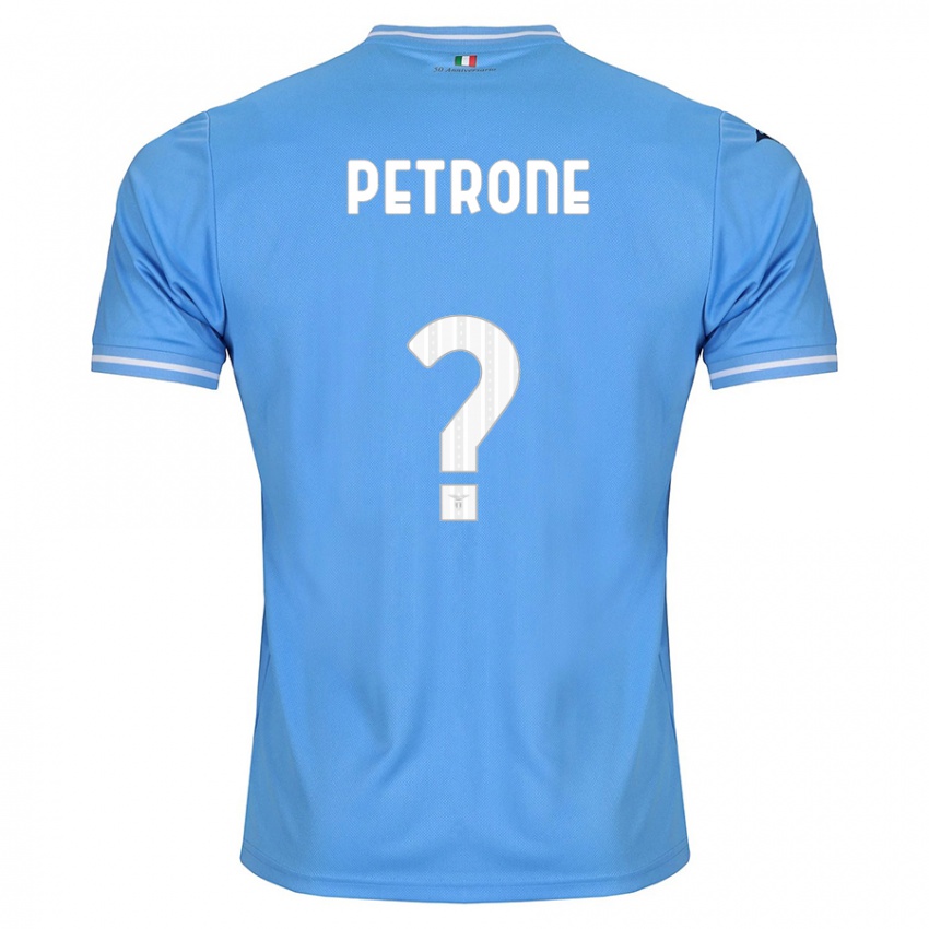 Dzieci Pierfrancesco Petrone #0 Niebieski Domowa Koszulka 2023/24 Koszulki Klubowe
