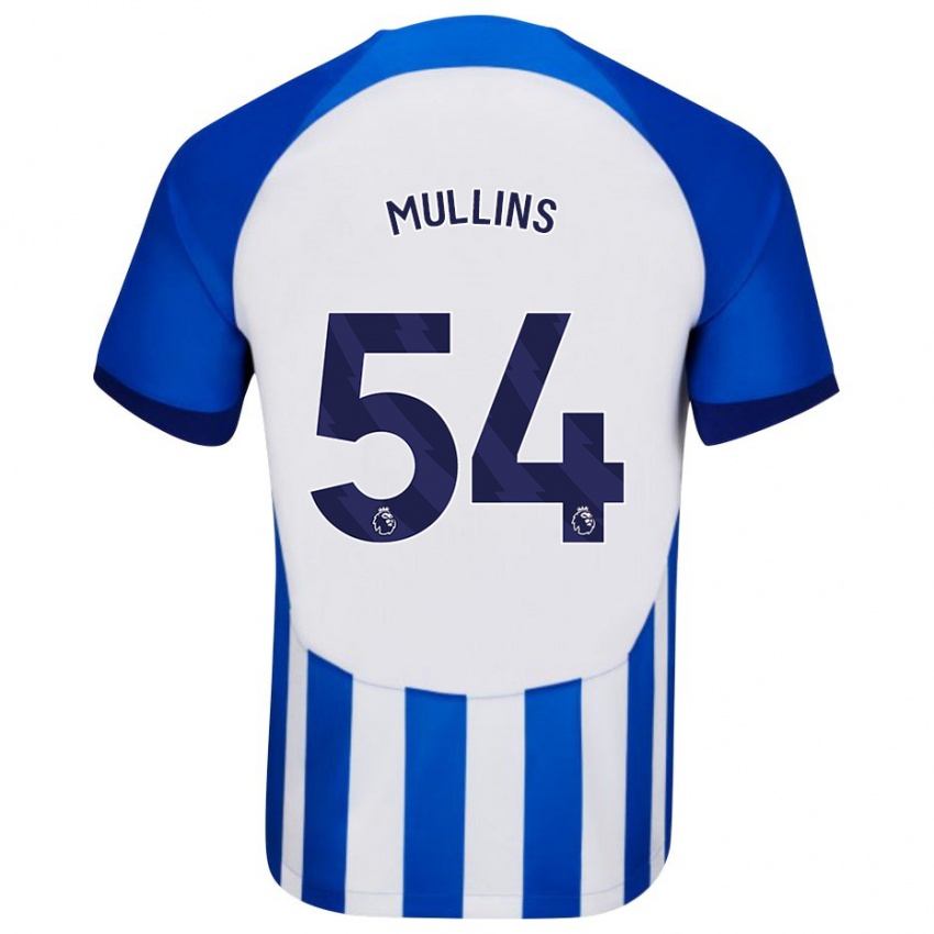 Dzieci Jamie Mullins #54 Niebieski Domowa Koszulka 2023/24 Koszulki Klubowe