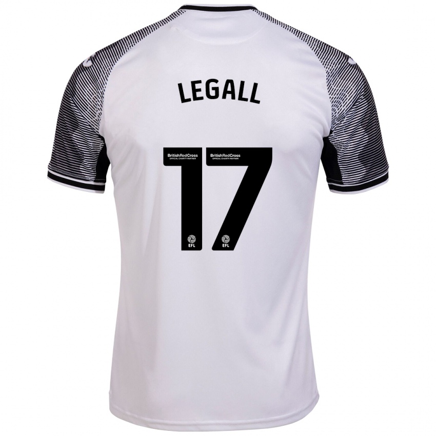 Dzieci Monet Legall #17 Biały Domowa Koszulka 2023/24 Koszulki Klubowe