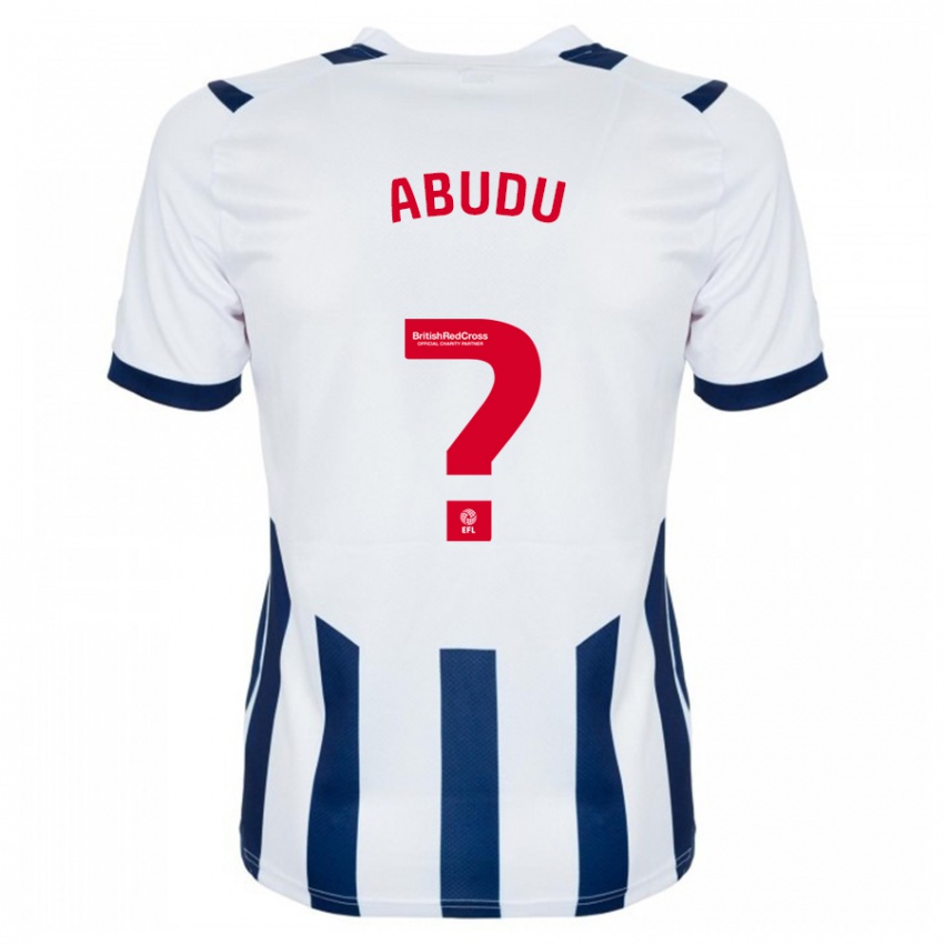 Dzieci Abdul Abudu #0 Biały Domowa Koszulka 2023/24 Koszulki Klubowe