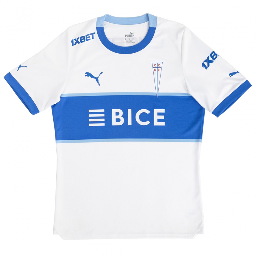 Dzieci Vicente Bernedo #1 Biały Domowa Koszulka 2023/24 Koszulki Klubowe