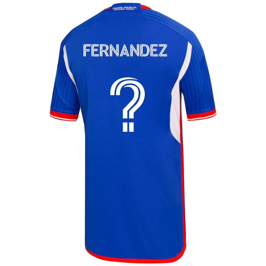 Dzieci Enzo Fernández #0 Niebieski Domowa Koszulka 2023/24 Koszulki Klubowe
