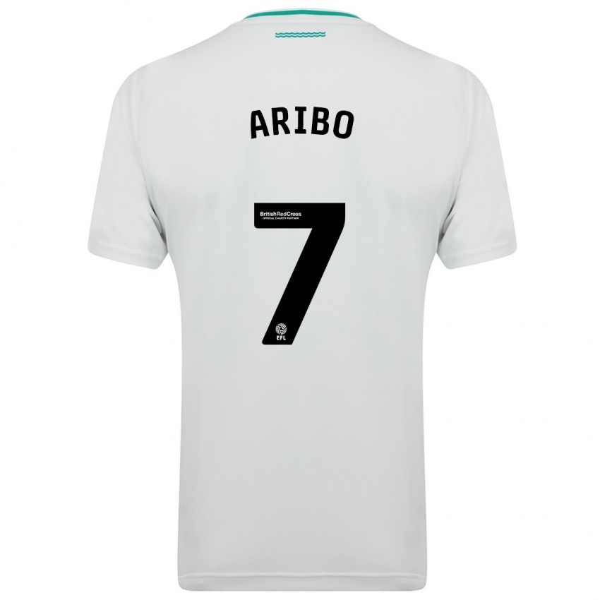 Dzieci Joe Aribo #7 Biały Wyjazdowa Koszulka 2023/24 Koszulki Klubowe