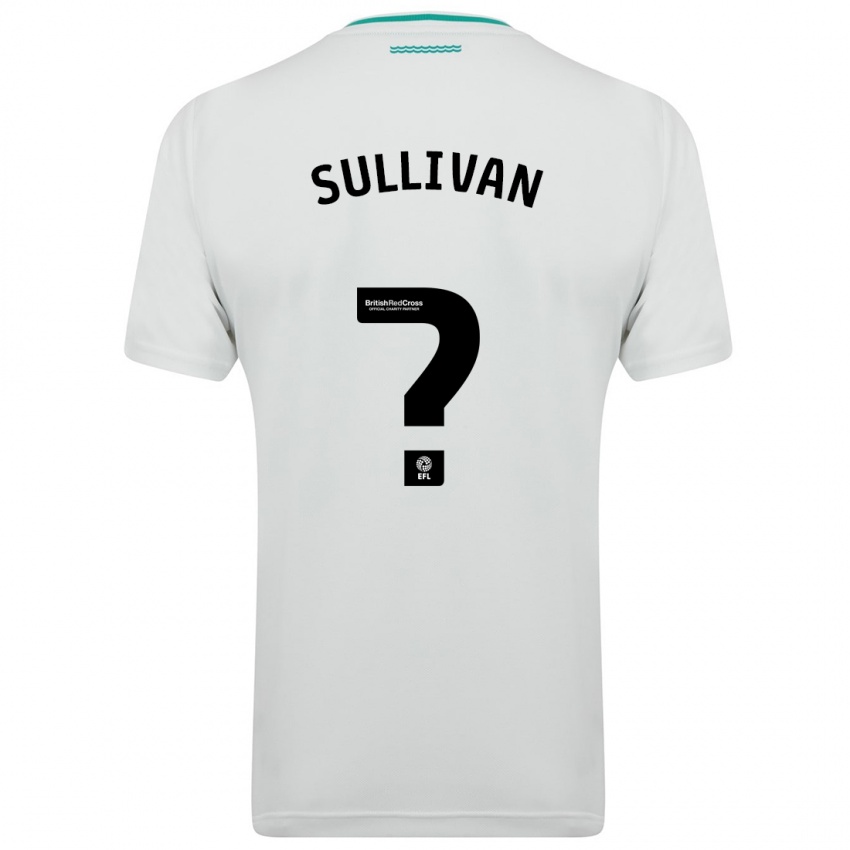 Dzieci Cameron Sullivan #0 Biały Wyjazdowa Koszulka 2023/24 Koszulki Klubowe