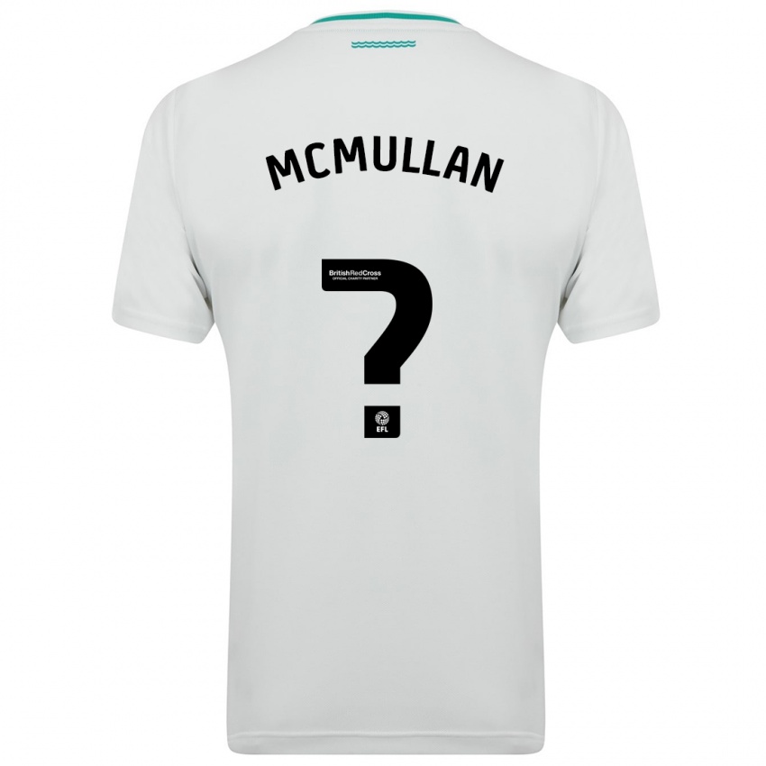 Dzieci Korban Mcmullan #0 Biały Wyjazdowa Koszulka 2023/24 Koszulki Klubowe