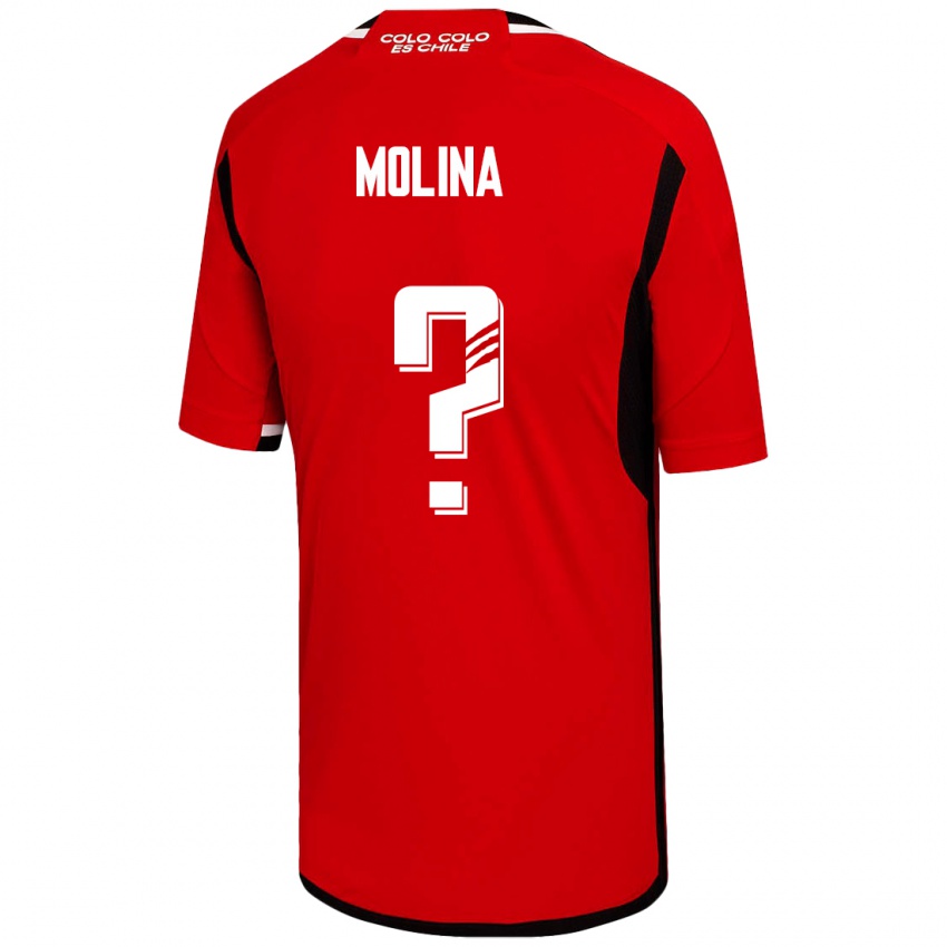 Dzieci Byron Molina #0 Czerwony Wyjazdowa Koszulka 2023/24 Koszulki Klubowe