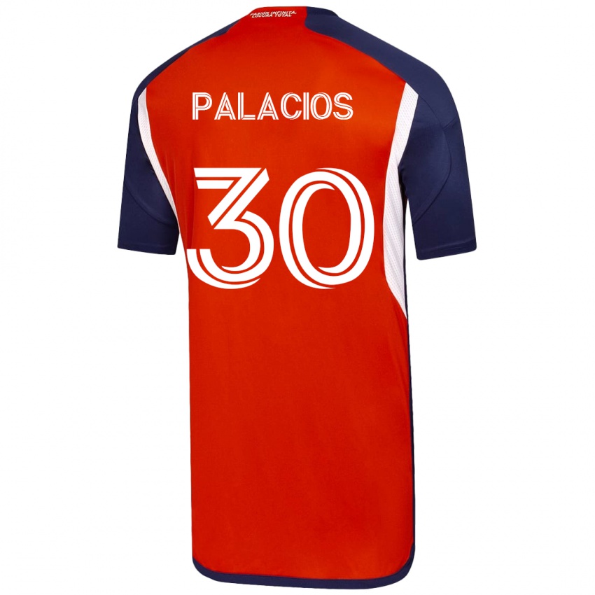 Dzieci Cristian Palacios #30 Biały Wyjazdowa Koszulka 2023/24 Koszulki Klubowe
